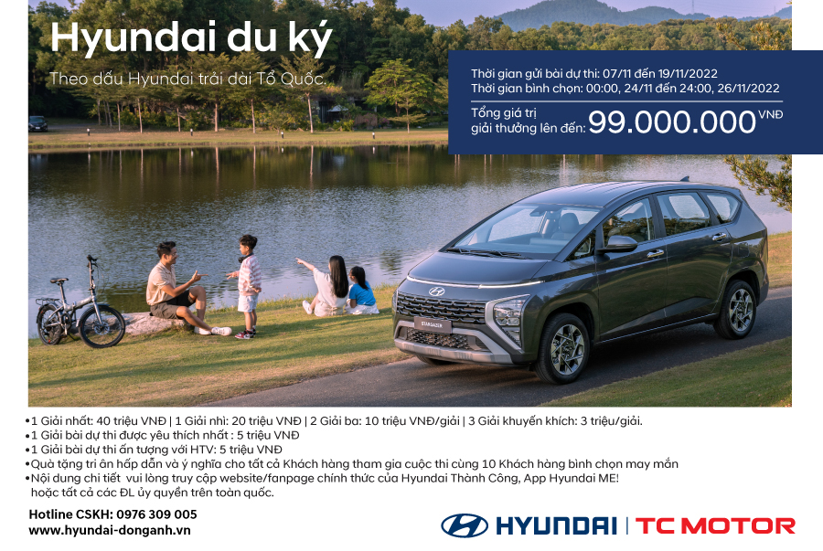 HYUNDAI DU KÝ - CỔ ĐỘNG BÌNH CHỌN
