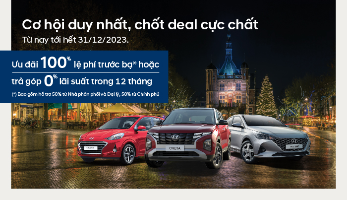CƠ HỘI DUY NHẤT, CHỐT DEAL CỰC CHẤT - KMBH THÁNG 12/2023
