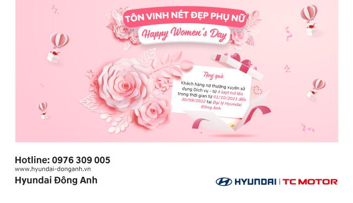 TRI ÂN KHÁCH HÀNG-TÔN VINH NÉT ĐẸP PHỤ NỮ VIỆT-HAPPY WOMEN'S DAY