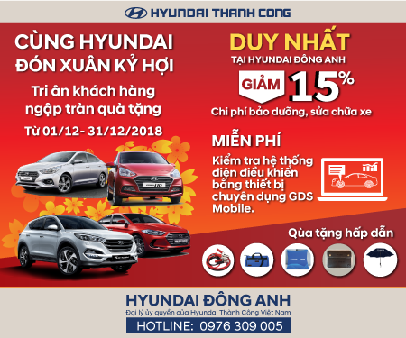 CHƯƠNG TRÌNH KMDV CUỐI NĂM 2018