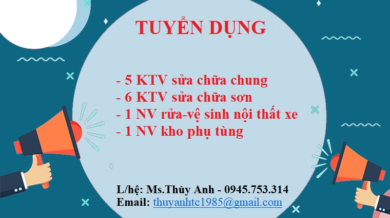TUYỂN DỤNG THÁNG 4/2023