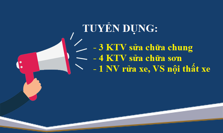 TUYỂN DỤNG THÁNG 6/2023