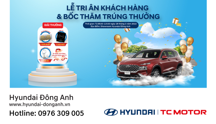 LỄ TRI ÂN KHÁCH HÀNG & BỐC THĂM TRÚNG THƯỞNG️