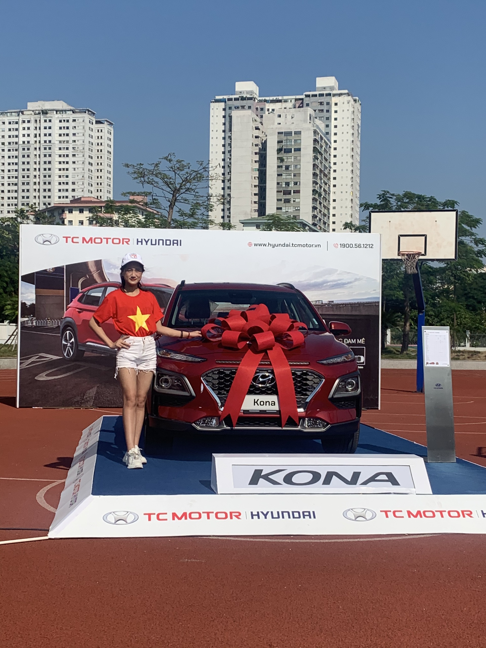 TRƯNG BÀY HYUNDAI KONA TẠI GIẢI BÓNG ĐÁ HYUNDAI CUP 2020